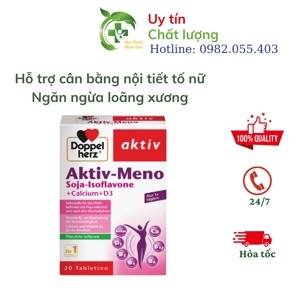 Viên uống cân bằng nội tiết tố nữ Doppelherz Aktiv Meno 20 viên