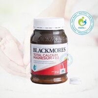Viên uống canxi (200v) hỗ trợ xương khớp cho cả người lớn và trẻ nhỏ Blackmores Total Calcium & Magnesium + D3, Úc