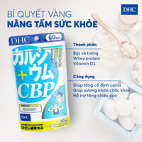 Viên uống canxi DHC Calcium + CBP 30 ngày