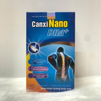 Viên uống Canxi Nano DHA - Bổ sung canxi, giúp xương, răng chắc khoẻ, chống loãng xương ở người lớn