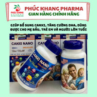 VIÊN UỐNG CANXI NANO DHA, K2, Q10, HỖ TRỢ PHÒNG CHỐNG CÒI XƯƠNG, BỔ XUNG CANXI CHO PHỤ NỮ MANG THAI