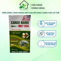 Viên uống CANXI NANO MK7 USA bổ sung canxi cho cơ thể