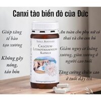 VIÊN UỐNG CANXI TẢO BIỂN ĐỎ, SANCT BERNHARD