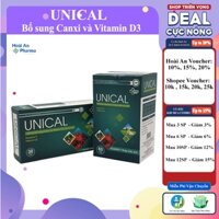 Viên uống canxi Unical bổ sung canxi và vitamin D3 cho cơ thể, sử dụng cho trẻ em, bà bầu và người lớn