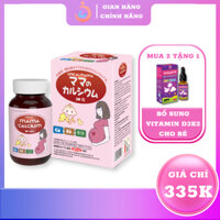 Viên uống Canxi Unical Mama - Canxi cho bà bầu, bổ sung canxi và vitamin D3 cho mẹ mang thai lọ 150g