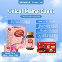 Viên uống Canxi Unical Mama Calcium hộp 30v bổ sung Canxi, Vitamin tổng hợp cho mẹ bầu và sau sinh