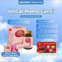 Viên uống Canxi Unical Mama Calcium hộp 60v bổ sung Canxi, Vitamin tổng hợp cho mẹ bầu và sau sinh