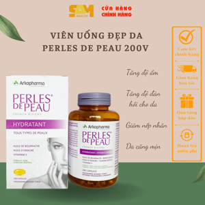 Viên uống cấp ẩm đẹp da Perles de Peau - 200 viên