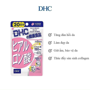 Viên uống cấp nước DHC Acid Hyaluronic - 60 ngày