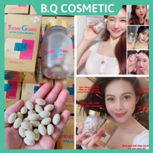 Viên uống cấp nước trắng da Inner Gram Vita Collagen 60 viên