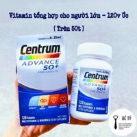 Viên uống CENTRUM ADVANCE 50+ HỘP 100 VIÊN