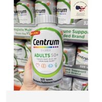 Viên Uống Centrum Silver Adults 50+ 325viên/nam+nữ