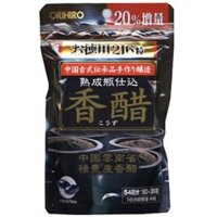 Viên uống chiết xuất GIẤM ĐEN lên men từ gạo nâu NHẬT, Dấm đen giảm cân orihiro