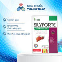 Viên Uống Chiết Xuất Khô Từ Cây Kế Sữa Và Actiso Hỗ Trợ Thải Độc Gan, Giúp Gan Khỏe Mạnh SILYFORTE - Hộp 30 viên