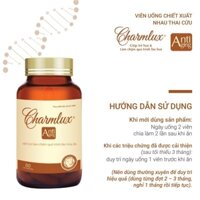 VIÊN UỐNG CHIẾT XUẤT NHAU THAI CỪU CHARMLUX ANTI – AGING 1 HỘP X 60 VIÊN