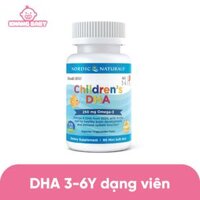 Viên uống Children DHA Omega 3 Nordic Naturals 3-6Y