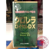 Viên uống Chlorella Royal DX hộp 1550 viên tảo lục hoàng gia Nhật Bản, tảo xanh Nhật Bản