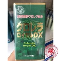 Viên uống Chlorella Royal DX hộp 1550 viên tảo lục hoàng gia Nhật Bản, tảo xanh Nhật Bản