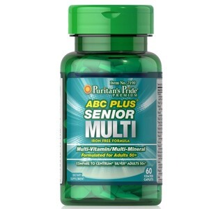 Viên uống cho người cao tuổi Puritan's Pride ABC Plus Senior Multi-Vitamin 60 viên
