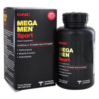 Viên uống cho người tập thể thao GNC Mega Men Sport bổ sung vitamin và khoáng chất, 180 viên
