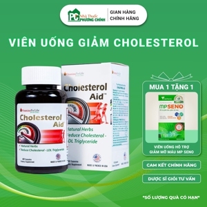 Viên uống Cholesterol Aid Vitamins For Life hộp 60 viên
