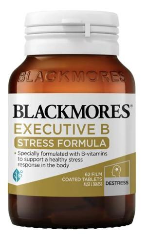 Viên uống chống căng thẳng mỏi mệt Blackmores Executive B Stress Formula 62 viên