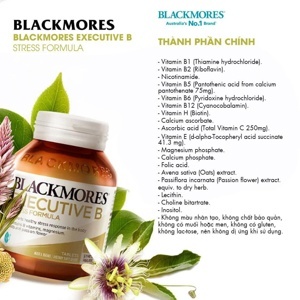 Viên uống chống căng thẳng mỏi mệt Blackmores Executive B Stress Formula 62 viên