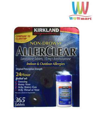 Viên uống chống dị ứng Kirkland Signature Allerclear