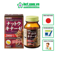 Viên uống chống đột quỵ Orihiro Nattokinase 2000FU 60 viên (Nhập Khẩu)