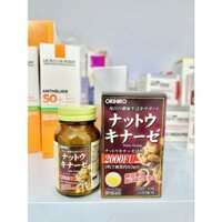 Viên uống chống đột quỵ Nattokinase Orihiro Nhật Bản 🇯🇵