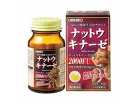 Viên uống chống đột quỵ Nattokinase Orihiro 2000FU, 60 viên