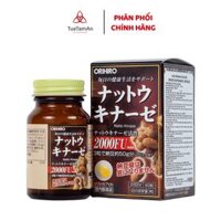 Viên Uống Chống Đột Quỵ Nattokinase 2000Fu Orihiro Nhật Bản 60 Viên