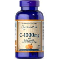 Viên uống chống lão hóa - Tăng sức đề kháng - đẹp da ngừa thâm puritan's Pride vitamin C 1000mg 250v