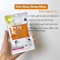 Viên uống CHỐNG NẮNG Fine Japan UV
