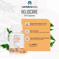 Viên uống chống nắng Heliocare oral 60 viên giảm cháy nắng giảm đo da đi biển bán chạy số 1 ưu đãi gói quà miễn phí 8/3