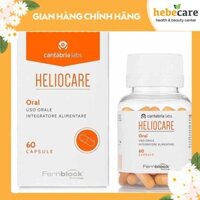 Viên uống chống nắng Heliocare Oral Ultra 30V, Heliocare Oral 60V, Heliocare 360 Oral 30V