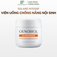 Viên uống chống nắng ngừa lão hoá Oenobiol Solaire Intensif đẹp da chống oxy hoá, bảo vệ làn da dưới tia uv - 30 viên/hộ