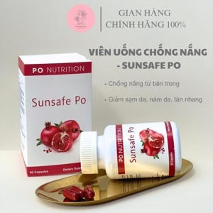Viên uống chống nắng Sunsafe Rx làm trắng da