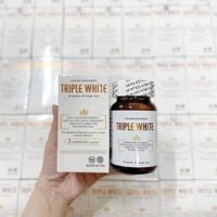 Viên uống chống nắng trắng da, giảm nám Triple White, triple white thuốc chính hãng từ Mỹ tốt nhất hiện nay mua ở đâu Hà Nội ? Hồ chí Minh? khuyến mãi giảm giá 50.000 đơn hàng tháng 8/2021