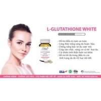 Viên uống chống nắng trắng da Sakura L- Glutathione White Advance (giảm sạm nám, nhăn da, lão hoá từ bên trong) usa mỹ