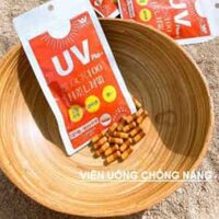 Viên uống chống nắng UV Plus Nhật Bản túi 45 viên