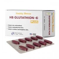 Viên Uống Chống Oxy Hóa Và Giải Độc Gan HB Glutathion - C Plus Healthy Beauty 30 Viên
