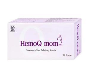 Viên uống chữa trị thiếu máu do thiếu sắt HemoQ Mom