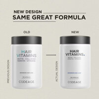 Viên Uống  Codeage  Kích Thích Mọc Tóc,Chống Bạc Codeage Vitamins Hair 120 viên