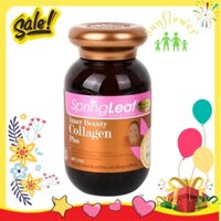 Viên uống Collagen 6 in 1 Spring Leaf Inner Beauty 180 viên hiệu quả căng da của Úc