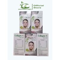 Viên uống COLLAGEN +C bổ sung collagen, vitamin e giúp chống lão hóa, cải thiện nếp nhăn - Hộp 60 viên dùng 30 ngày