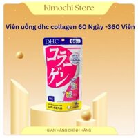 Viên uống Collagen DHC gói 360 viên Nhật Bản [CHÍNH HÃNG] chống lão hóa
