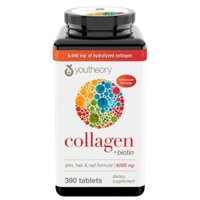 Viên Uống Collagen Mỹ Youtheory Biotin 390 Viên