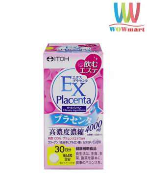 Viên uống collagen nhau thai cừu Nhật Bản EX Placenta