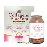 Viên uống Collagen trắng da 5 in 1 Collagen & Placenta Nhật Bản 270 viên